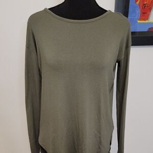 Aerie Tied Back Knit Top